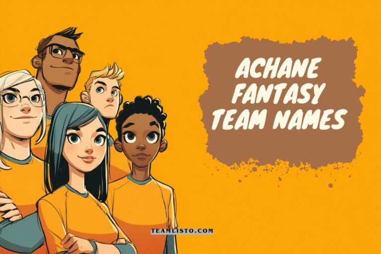 achane fantasy team names