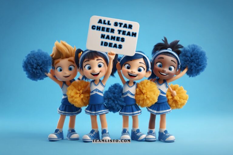 all star cheer team names ideas