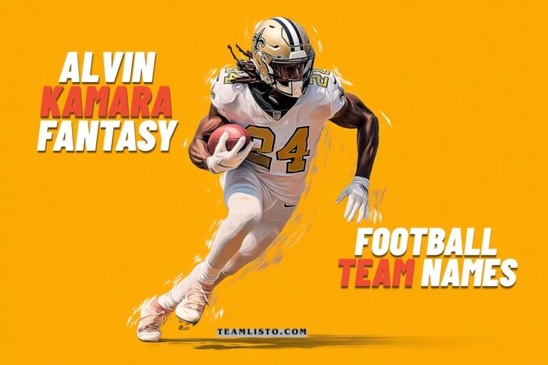 alvin kamara fantasy football team names