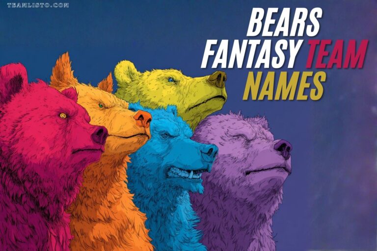 bears fantasy team names
