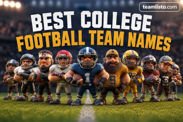 best college football team names