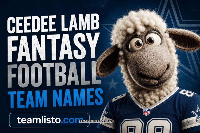 ceedee lamb fantasy football team names