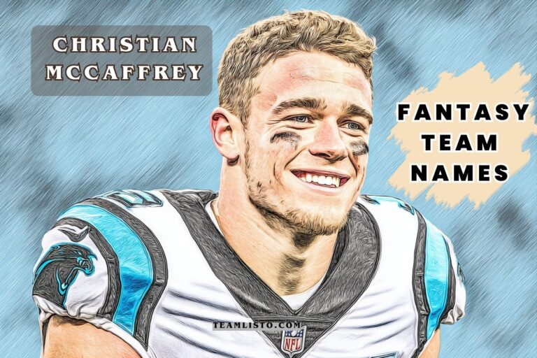 christian mccaffrey fantasy team names