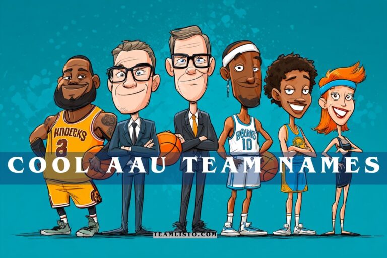 cool aau team names
