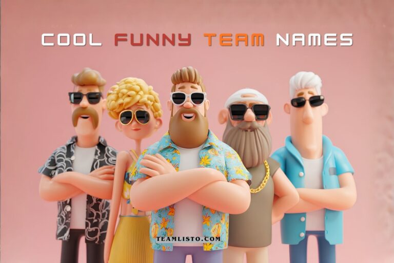cool funny team names