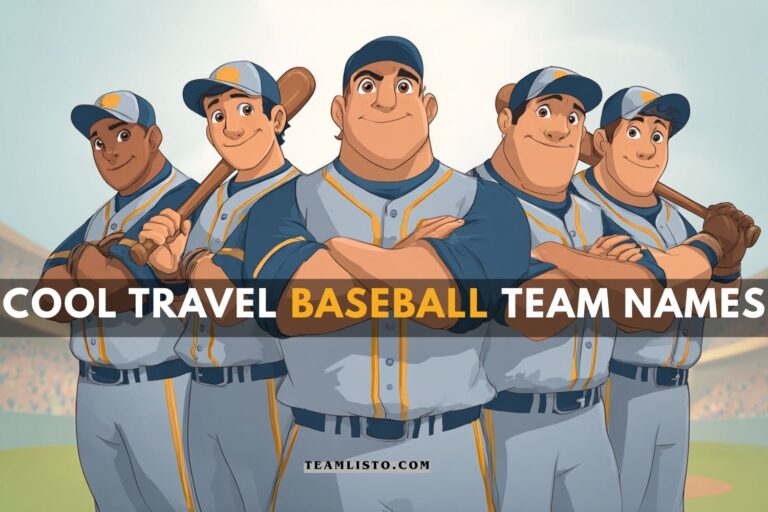cool travel baseball team names