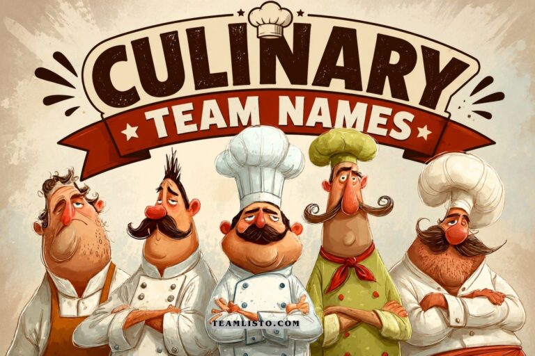culinary team names