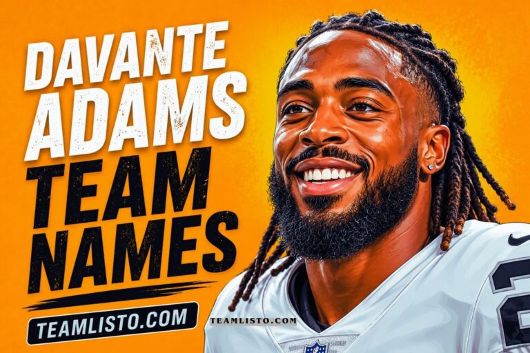 davante adams team names