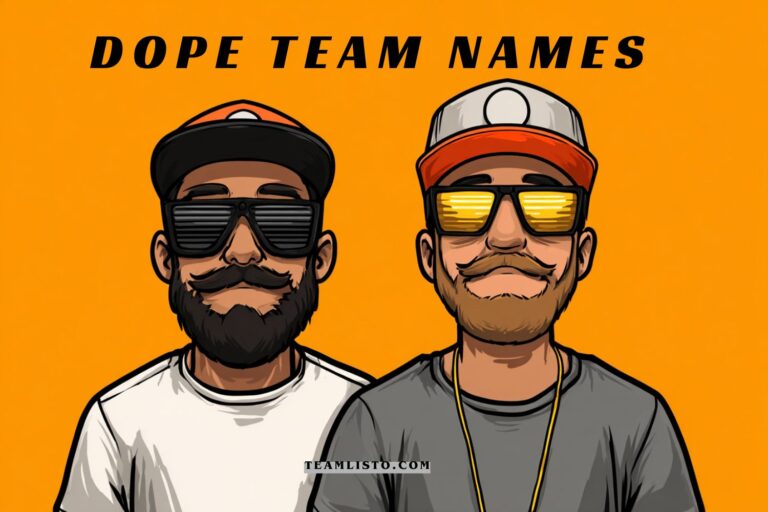 dope team names