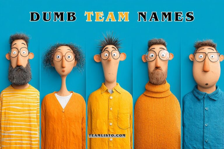 dumb team names
