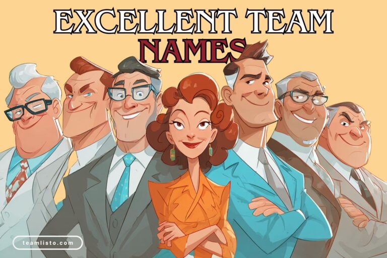 excellent team names