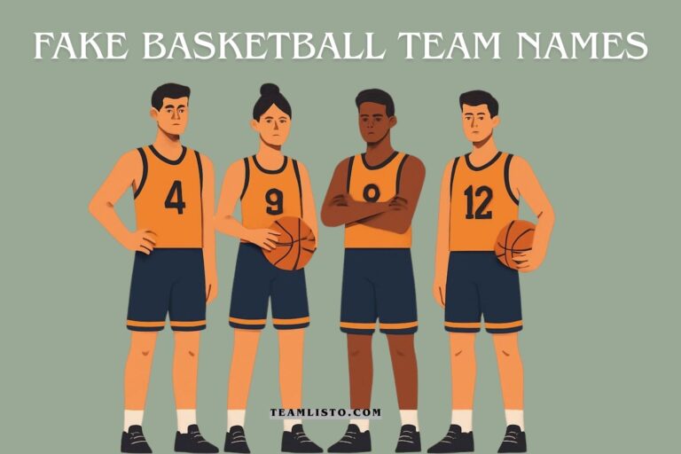 fake basketball team names