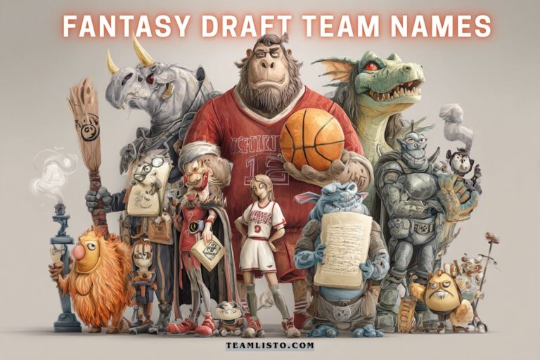 fantasy draft team names