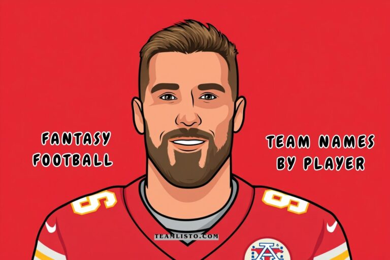 fantasy football team names by player