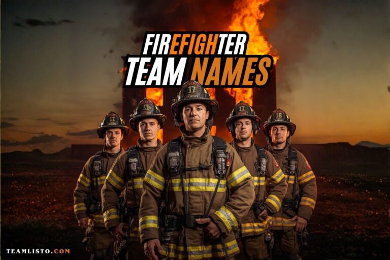firefighter team names