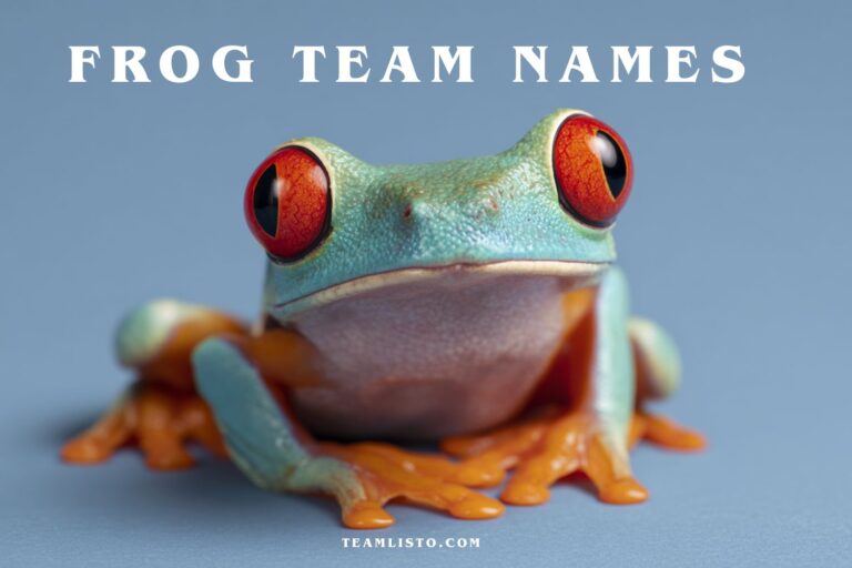 frog team names
