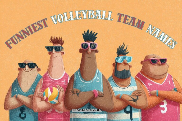 funniest volleyball team names