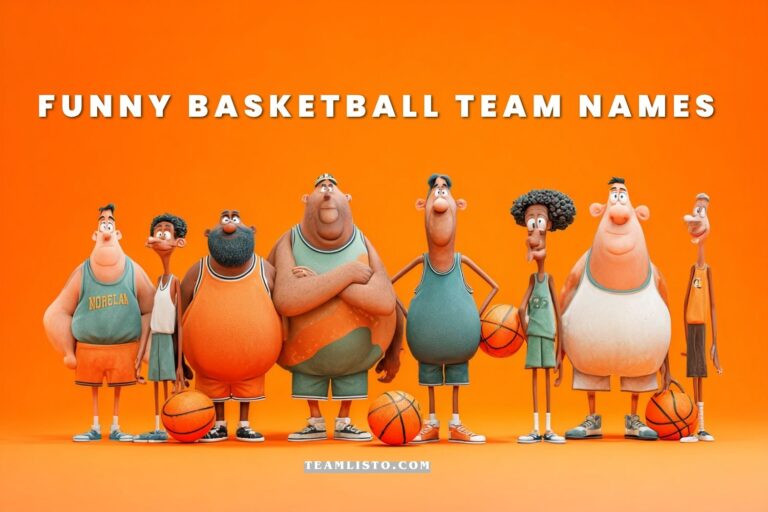 funny basketball team names