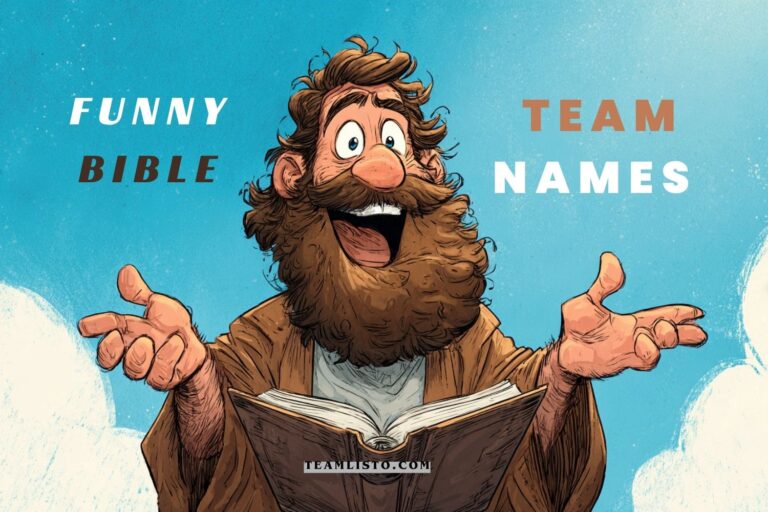 funny bible team names