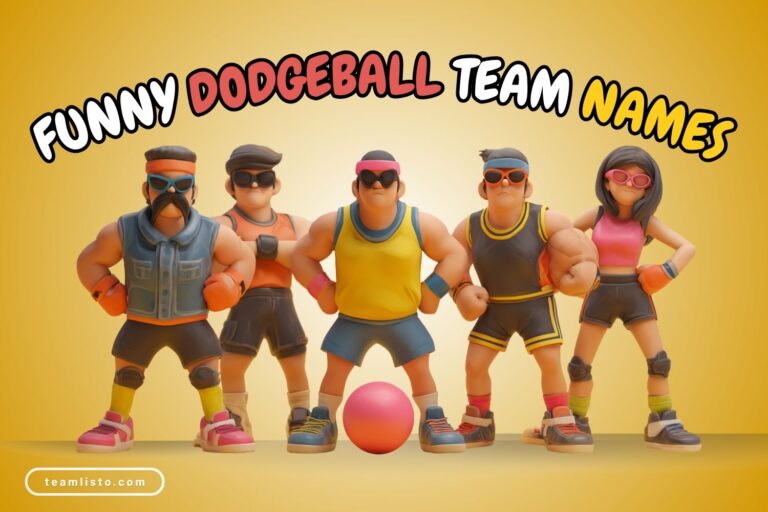 funny dodgeball team names