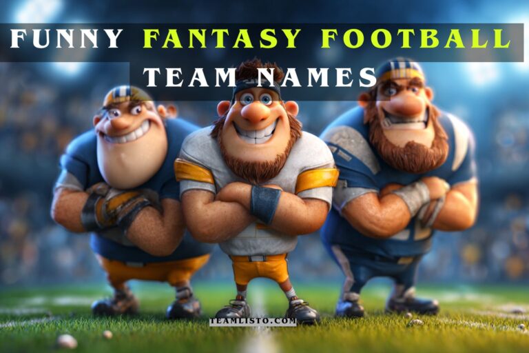 funny fantasy football team names