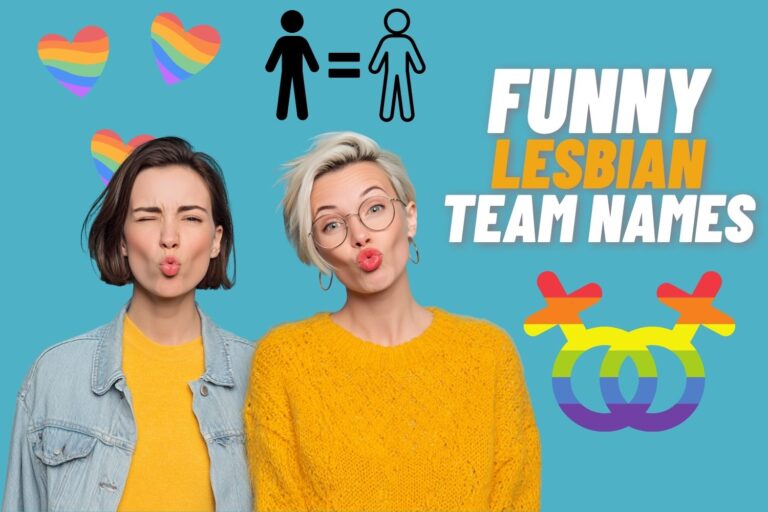 funny lesbian team names