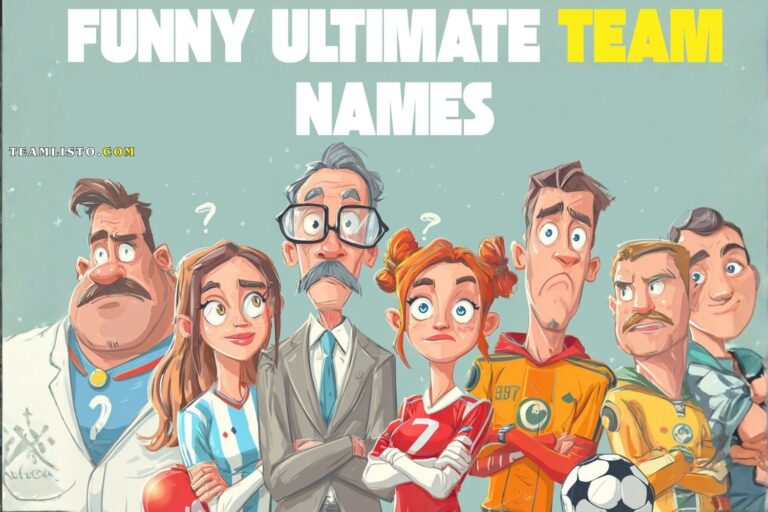 funny ultimate team names