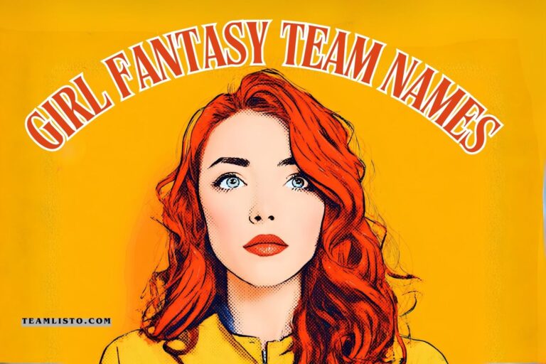 girl fantasy team names