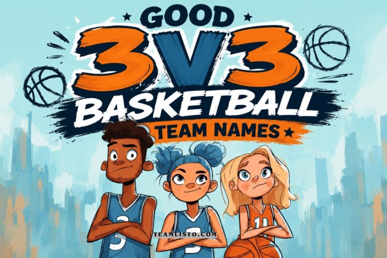 good 3v3 basketball team names