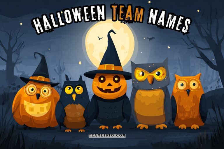 halloween team names