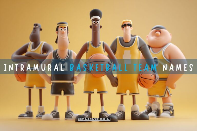 intramural basketball team names