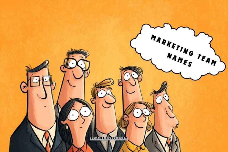 marketing team names