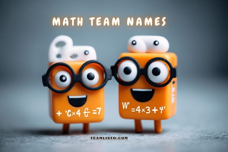 math team names