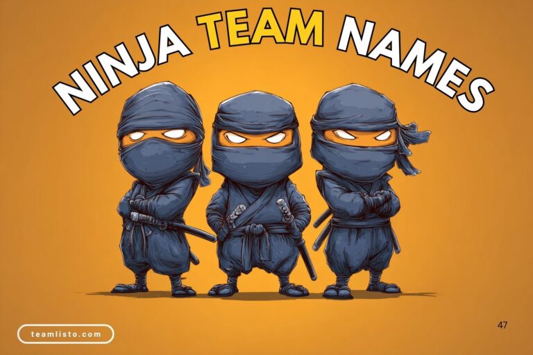 ninja team names