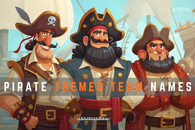 pirate themed team names