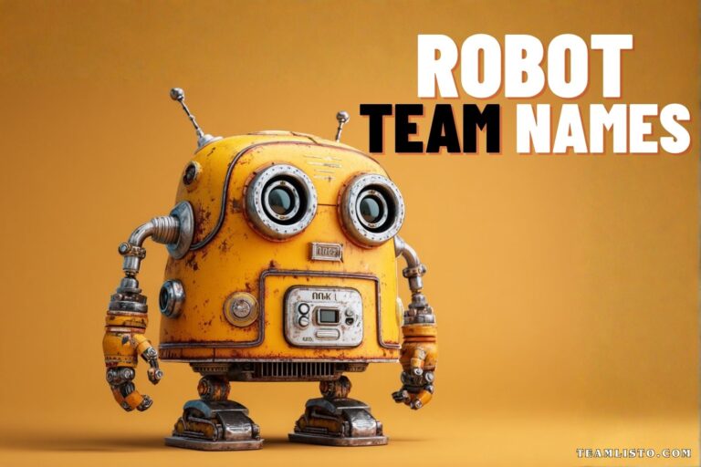 robot team names