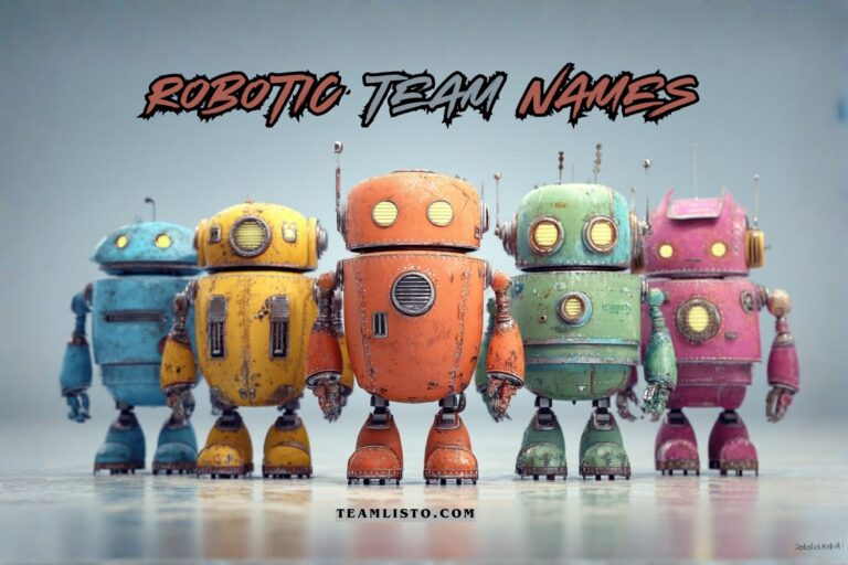 robotic team names