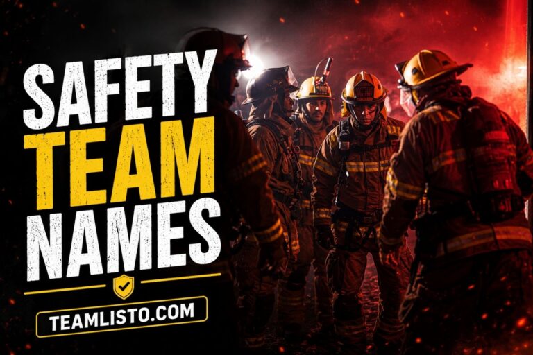 safety team names