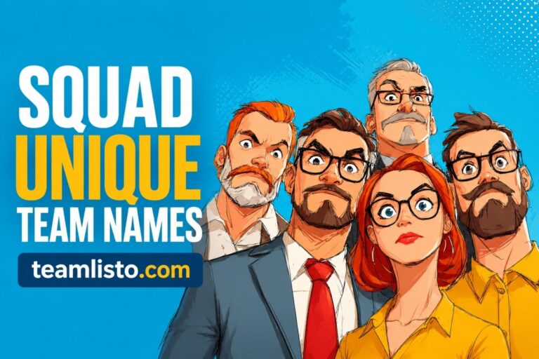 squad unique team names