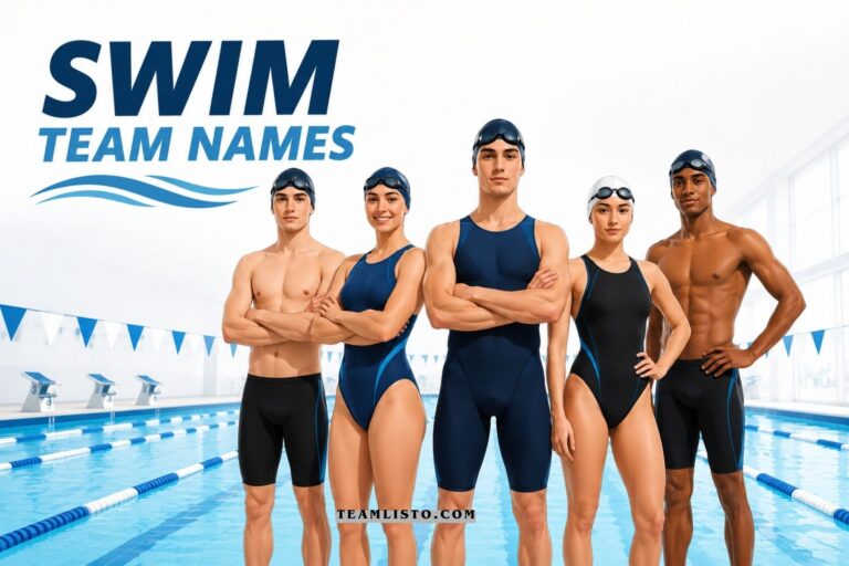 swim team names