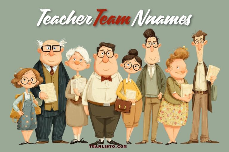 teacher team names