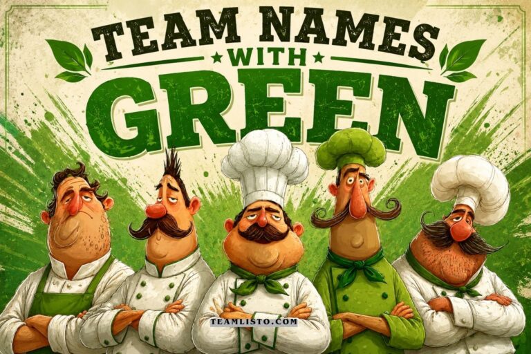 team names with green