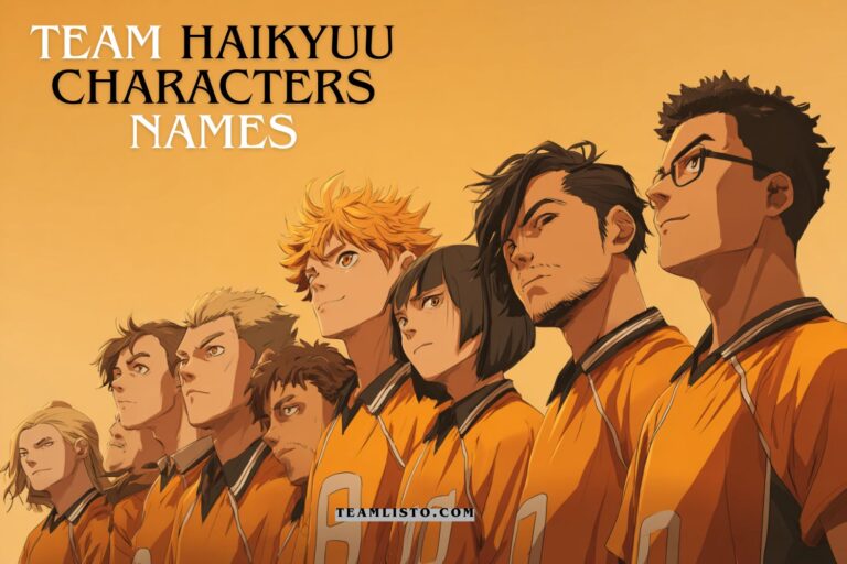team haikyuu characters names