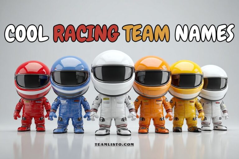 cool racing team names