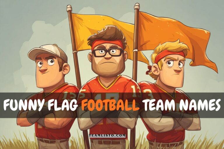 funny flag football team names