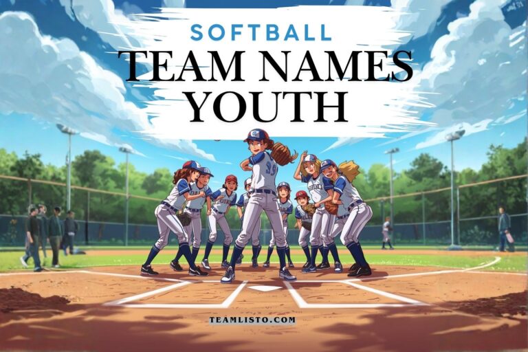 softball team names for youth