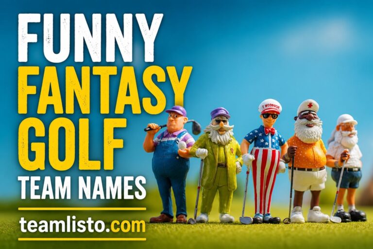 funny fantasy golf team names